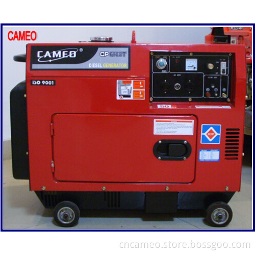 Cp6700t3-6kw Diesel Engine Generator 3 Phase Generator Portable Generator Silent Generator Small Generator Diesel Generator